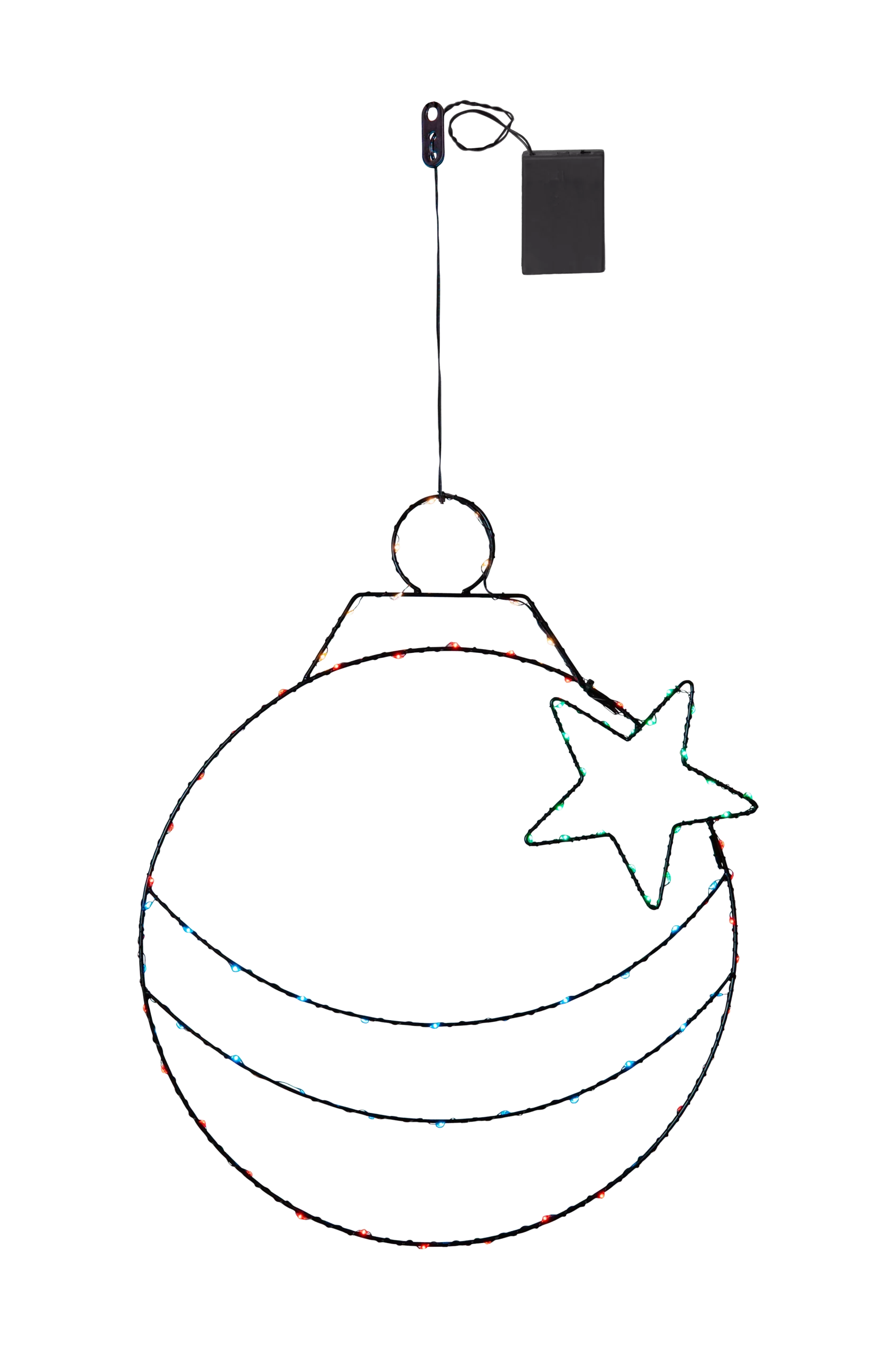 X-mas glödlampa silue