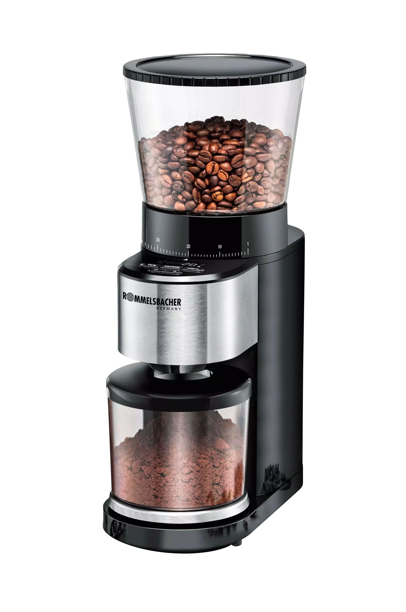 Kaffekvarn PRO med integrerad våg EKM 500