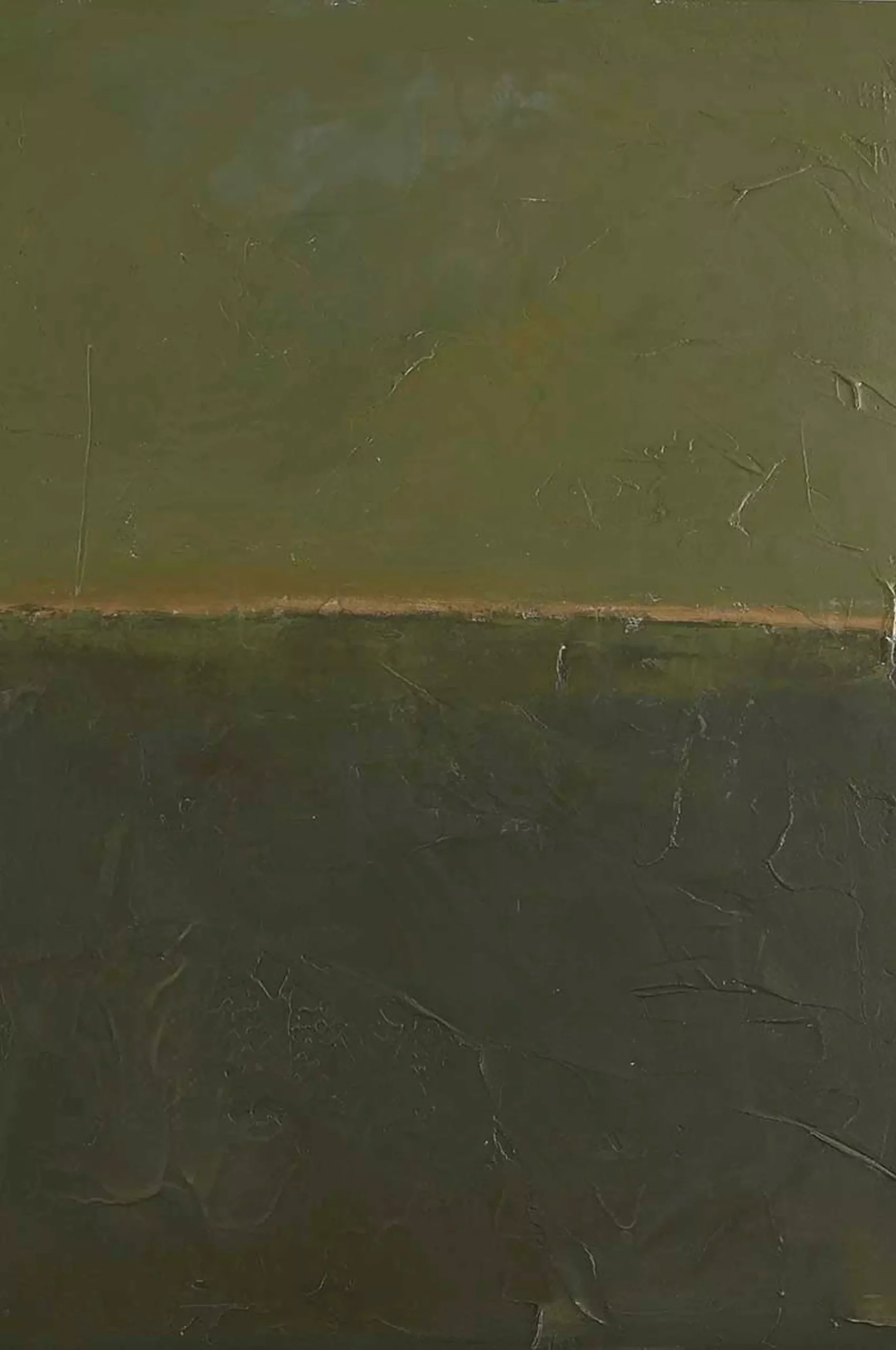 Design Målning / Edge Green / 80x100 Cm