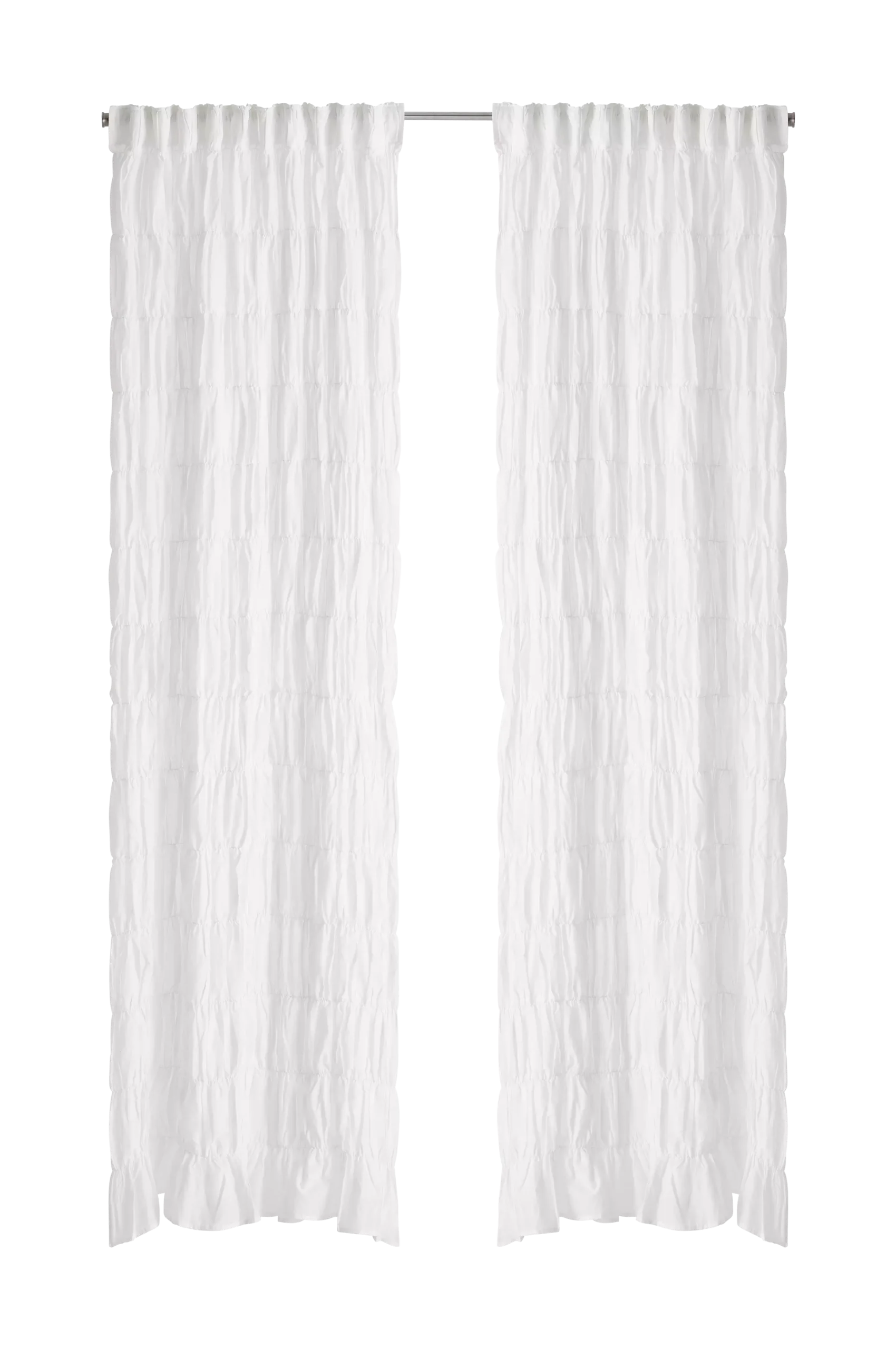 Multibandslängd Evita Pleatingtape Curtains 2-pack