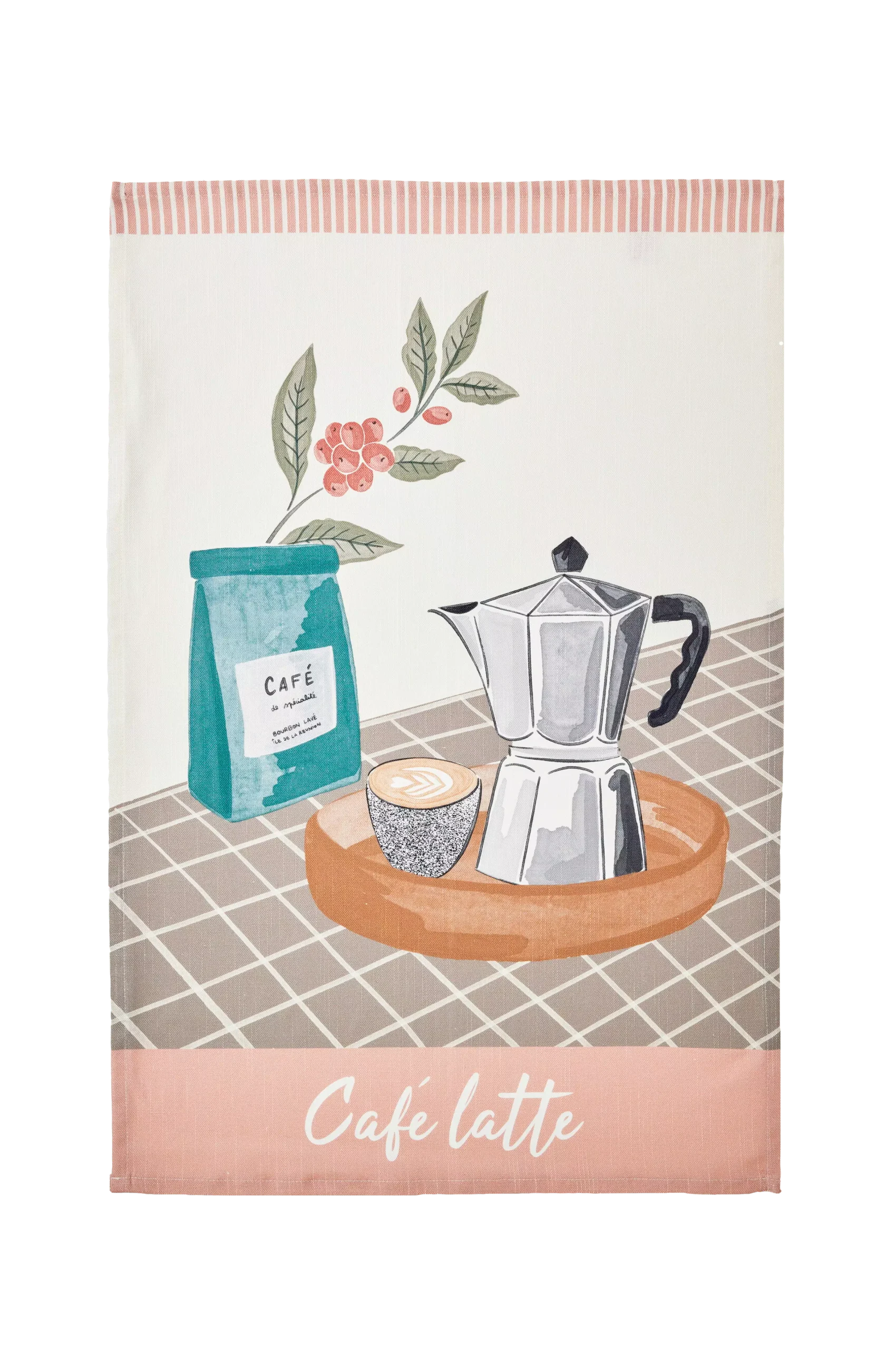 Kökshandduk Cafe Latte 50x76