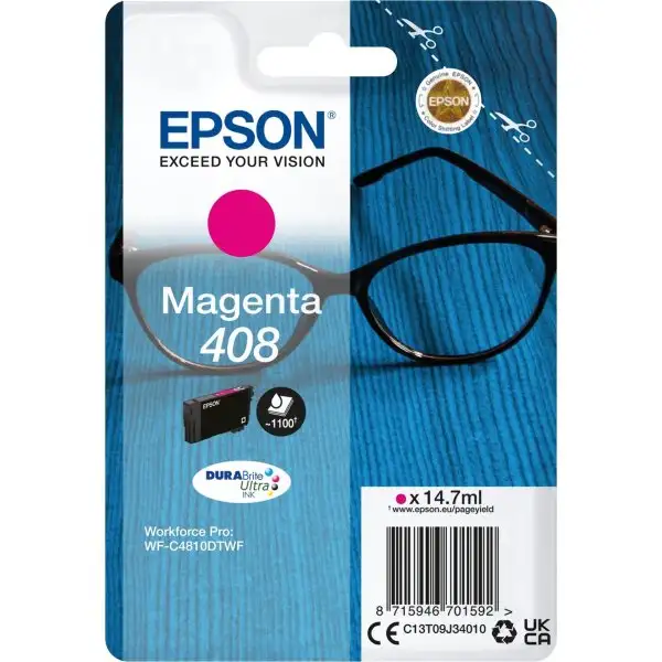 Epson 408 bläckpatron | magenta
