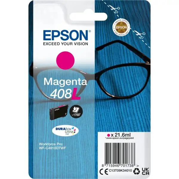 Epson 408L bläckpatron | magenta