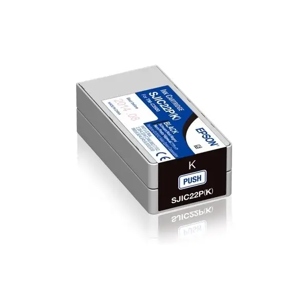 Bläckpatron Epson SJIC22P(K) Svart