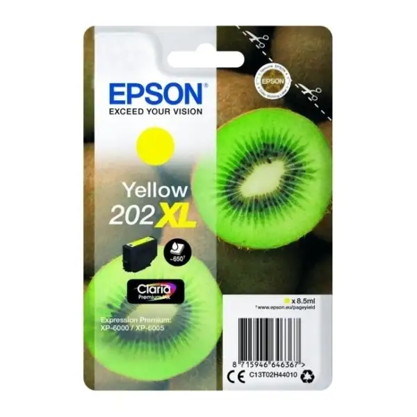 Epson T202 XL bläckpatron, gul