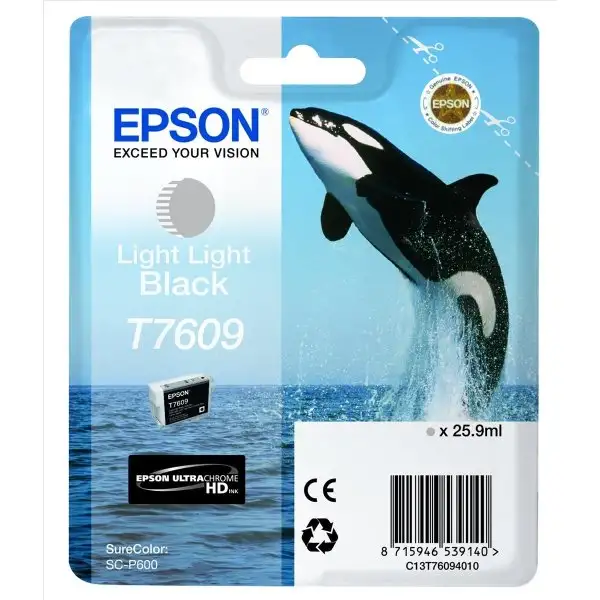 Bläckpatron Epson T76094010 Grå 25,9 ml