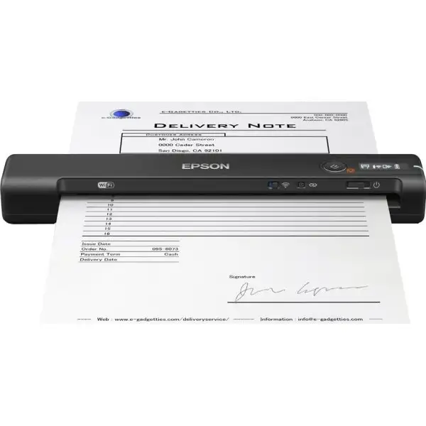 Scanner Epson WorkForce ES-60W Bärbar A4