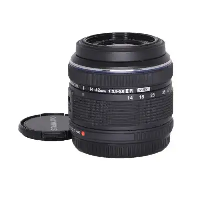 Olympus M.Zuiko 14-42/3.5-5.6 II R, Svart BEGAGNAD