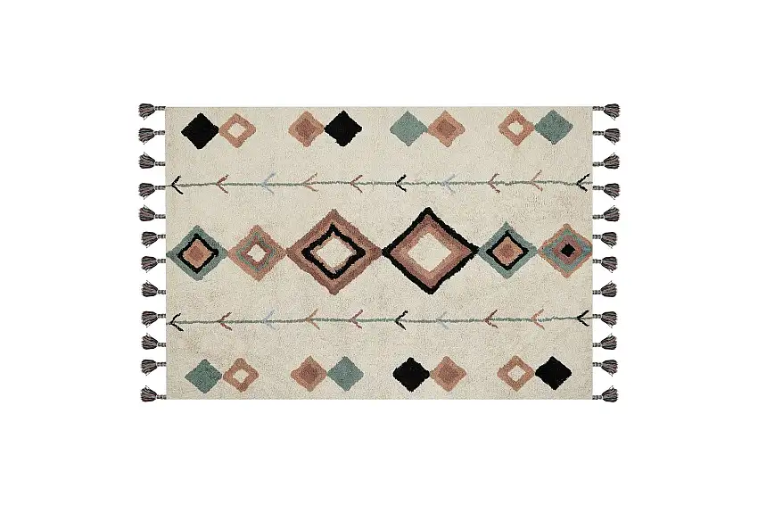 Eskisehir Bomullsmatta 140x200 cm Beige
