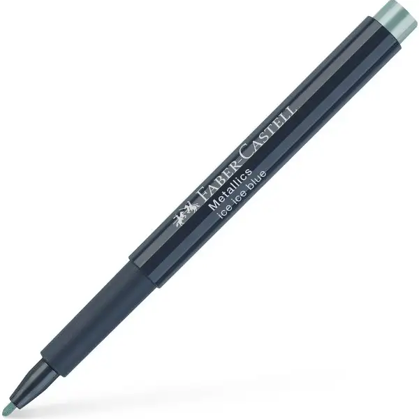 Faber-Castell Metallics Marker, Isblå
