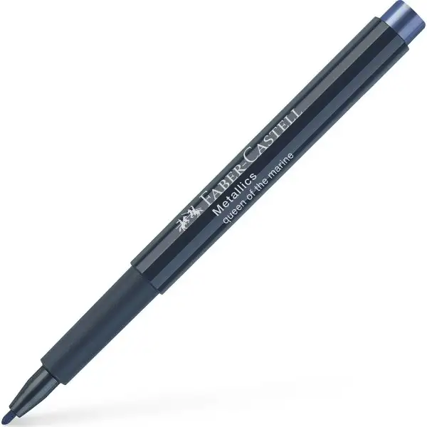 Faber-Castell Metallics Marker, Marinblå