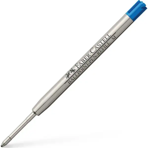 Faber-Castell Refill, Kulspetspenna, M, Blå