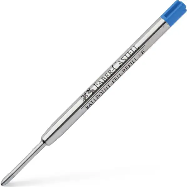 Faber-Castell Refill, Kulspetspenna, XB, Blå