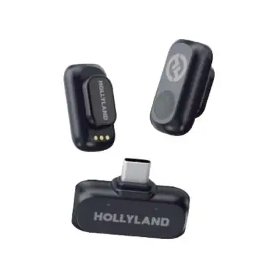 Hollyland LARK A1 Mini Duo Wireless Microphone System USB-C RX