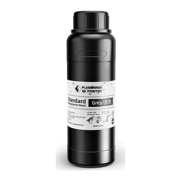 Flashforge 3D-printharts | 0,5 liter | Grå
