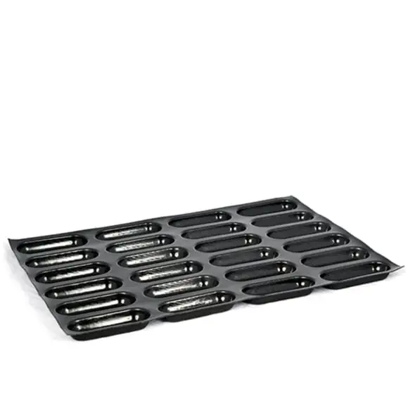 Flexipan brödform perf duk minibaugette/korvbröd 24fig.