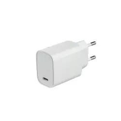GEAR Laddare 220V 1xUSB-C PD 20W Vit