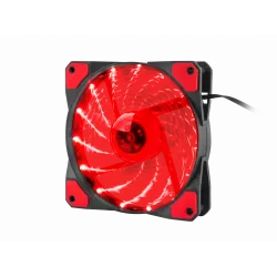 Genesis Case/PSU Fan Hydrion 120 Röd