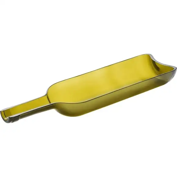 Glasflaska vin halverad liggande 30cm Playground