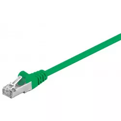Goobay Patchkabel CAT 5e, SF/UTP, grön, 2 m
