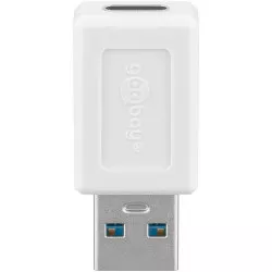 Goobay USB-adapter USB-A till USB-C™, vit
