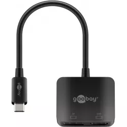 Goobay USB-C™-adapter till DisplayPort™ och HDMI™