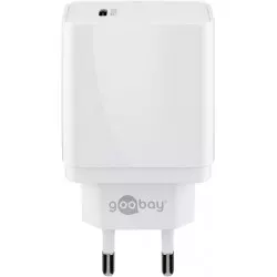 Goobay USB-C™ PD snabbladdare (25 W), vit