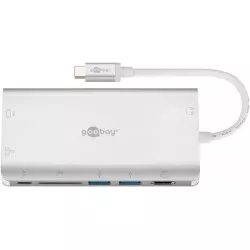 Goobay USB-C™ Premium multiportadapter