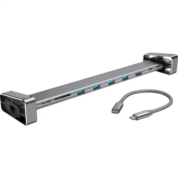 HAMA dockningsstation USB-C 9x portar