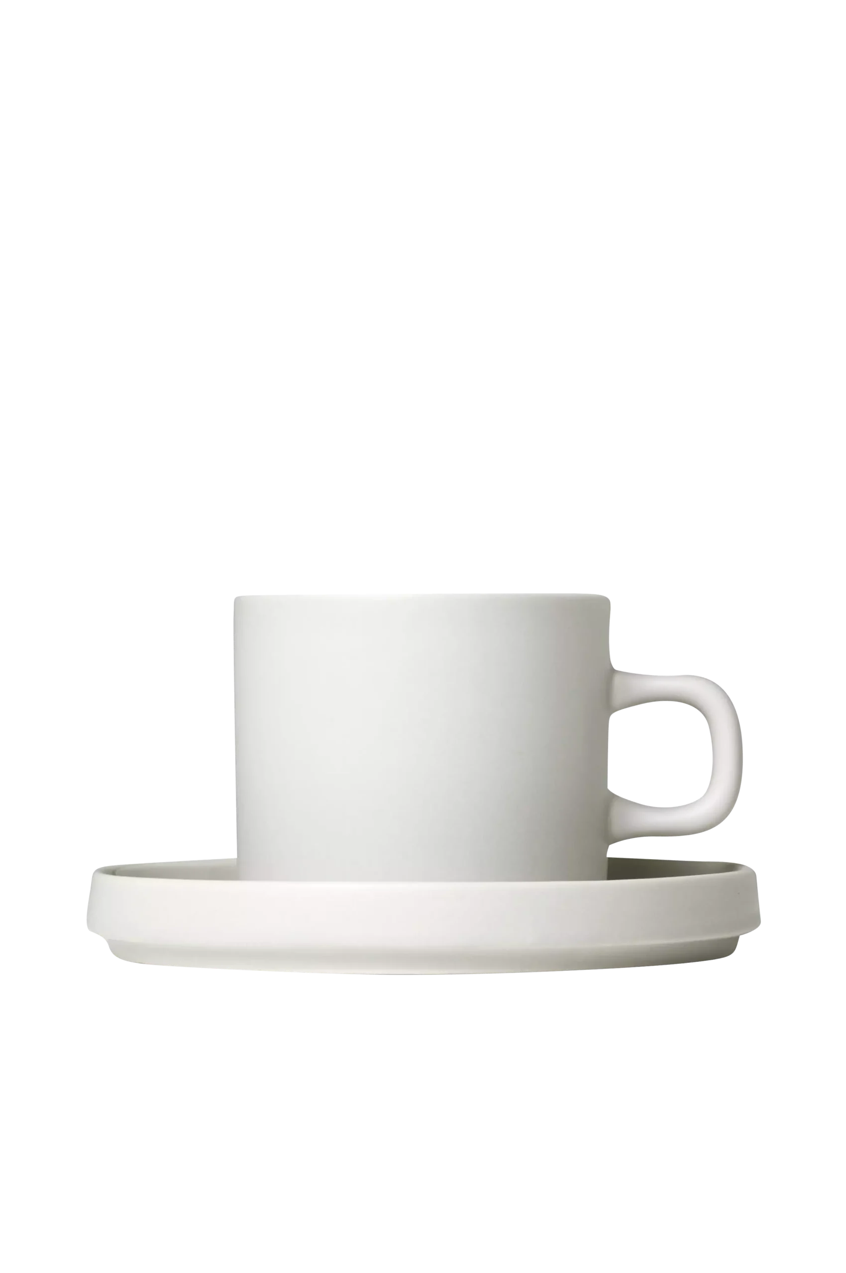 Kaffemuggar Med Fat. 2 St Set. Pilar 200ml