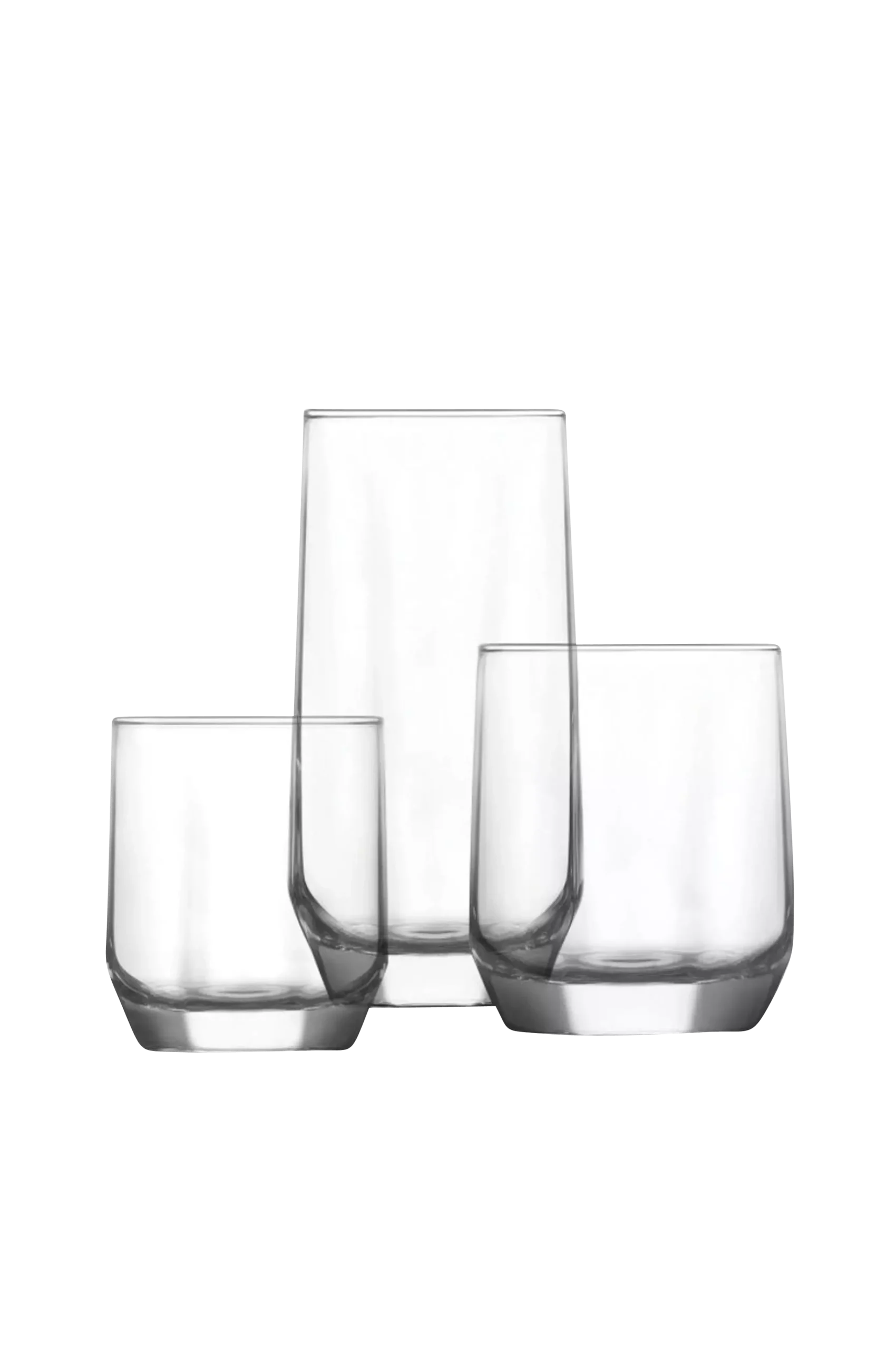 Set med glas Dias (18 delar)