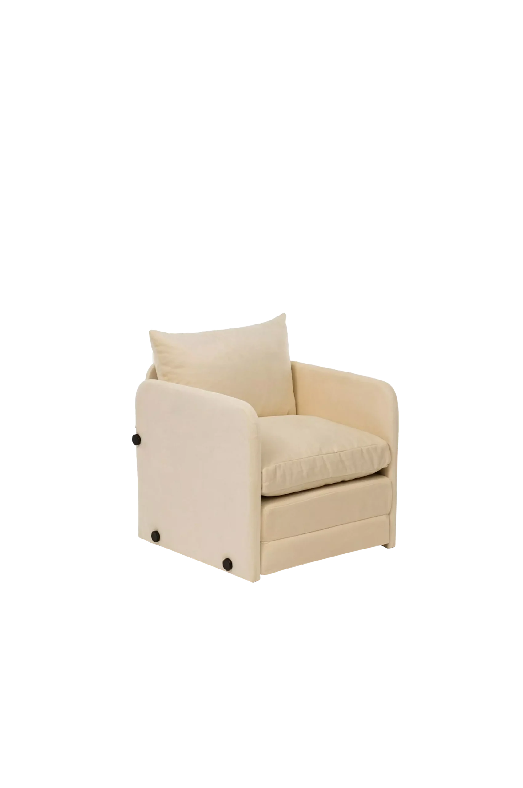 Bäddsoffa med 1 sittplats Saga
