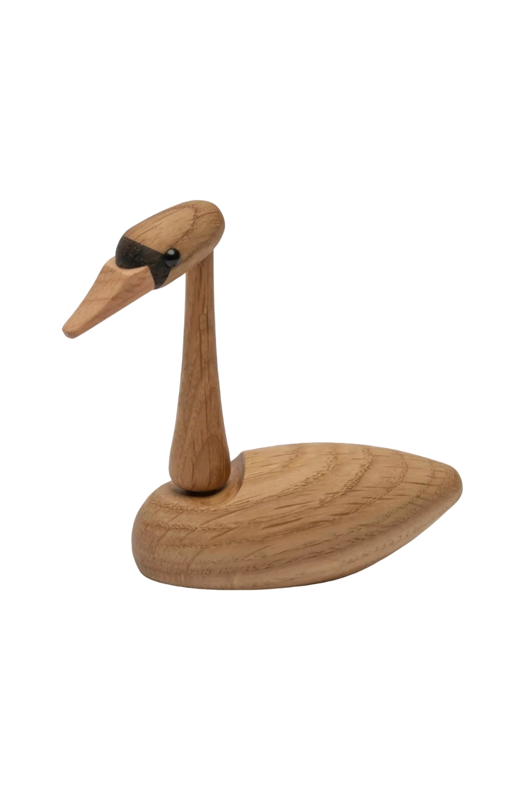 Trä Dekoration The Mini Swan 9 cm