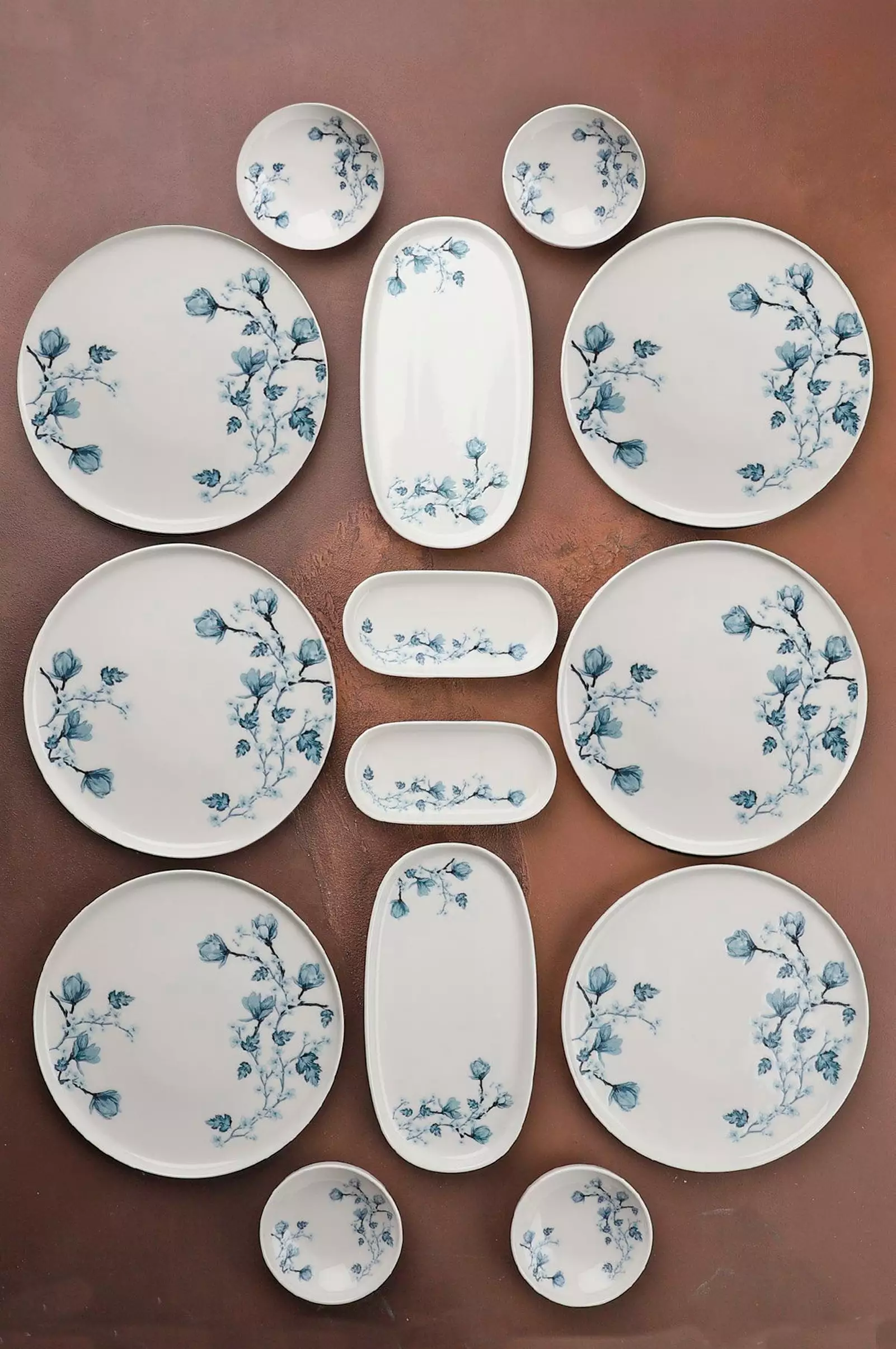 Frukostset (14 delar) Lavender