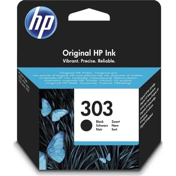 Bläckpatron HP 303 / T6N02AE#UUS Svart 200 sidor