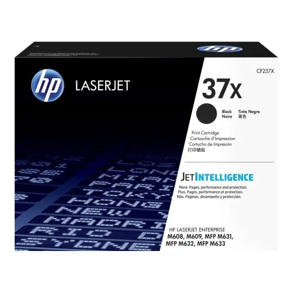 HP 37 x (CF237X) lasertoner, svart, 25000 s