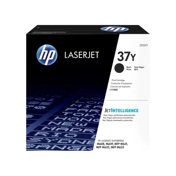 HP 37Y (CF237Y) lasertoner, svart, 41 000 s