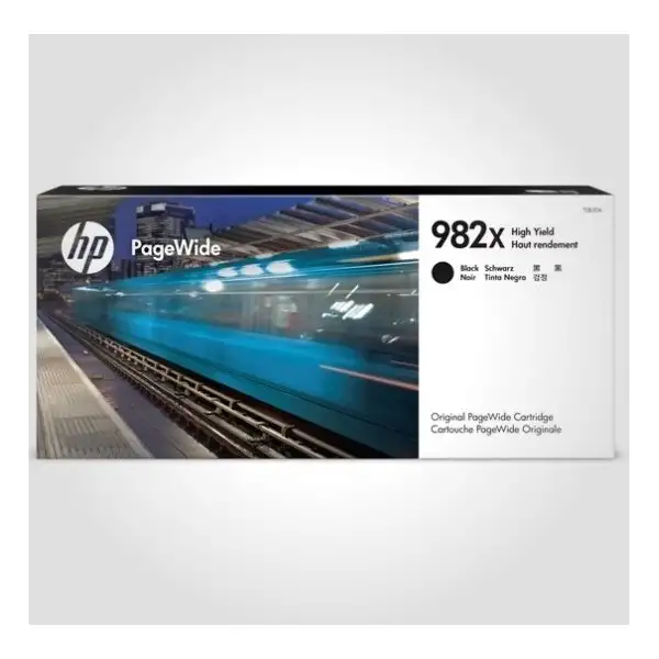 Bläckpatron HP 982X XL PageWide Svart 20 000 sid