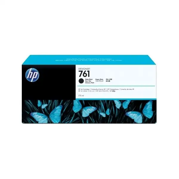 Bläckpatron HP CM997A 761 Mattsvart 775 ml