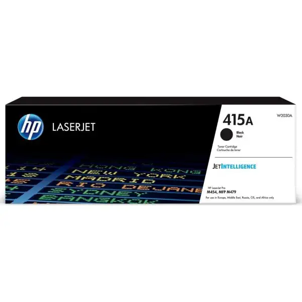 Lasertoner HP Color LaserJet 415A Svart 2400 sidor