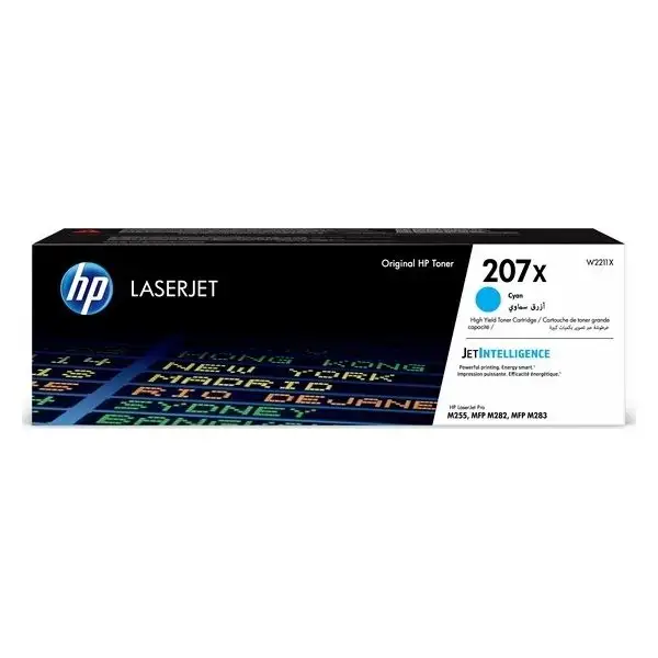 Lasertoner HP No 207X LaserJet Cyan