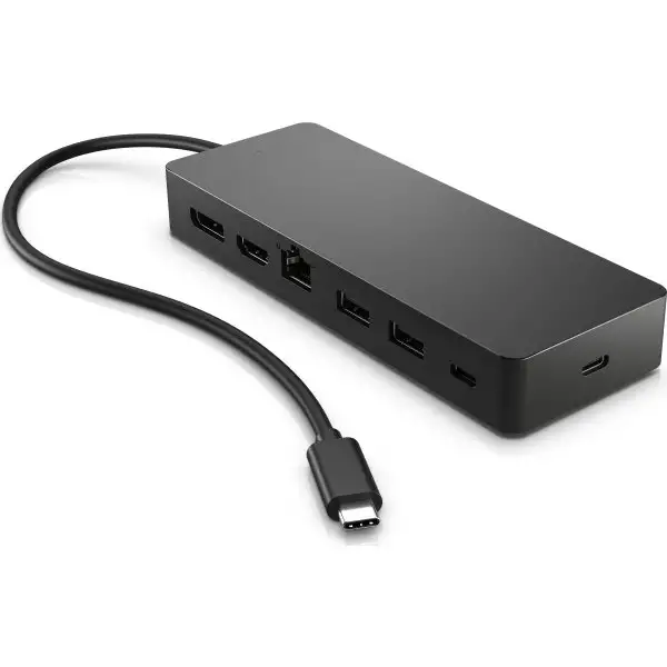 HP Universal USB-C-hubb | multiportar | svart
