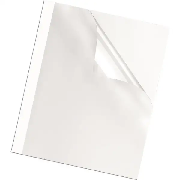 Inbindningsomslag Fellowes standard 1.5mm vit
