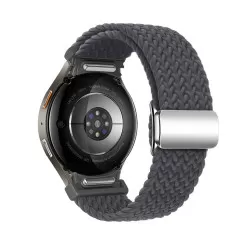 INF Space Grey Nylon Watch Strap för Samsung Watch 7