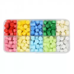 INF Vaxtätningspärlor 10-färg 300-pack