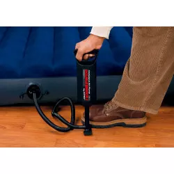 Intex Dubbel Quick I Handluftpump Svart