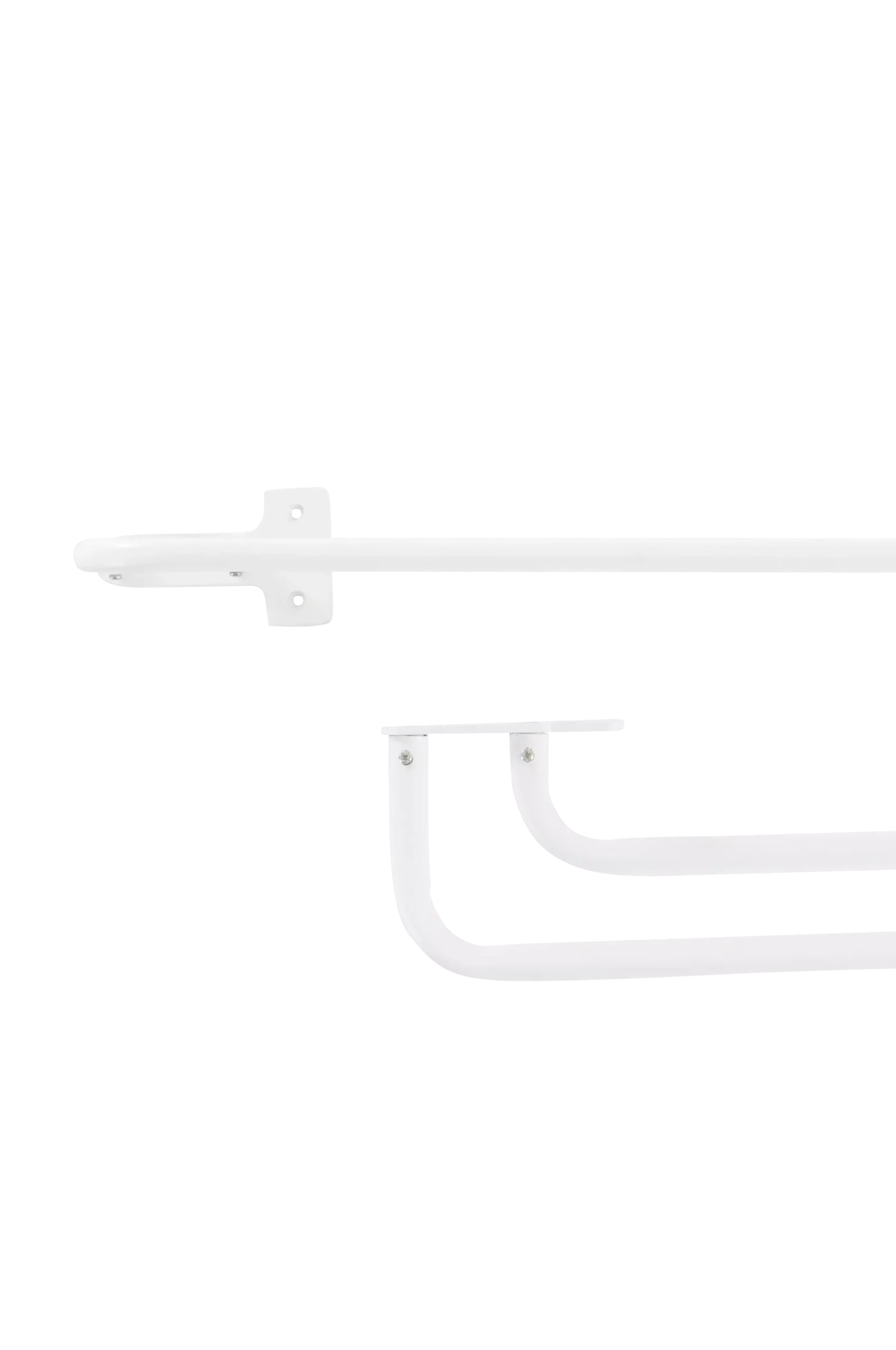 BAY gardinstång dubbel 110-186 cm