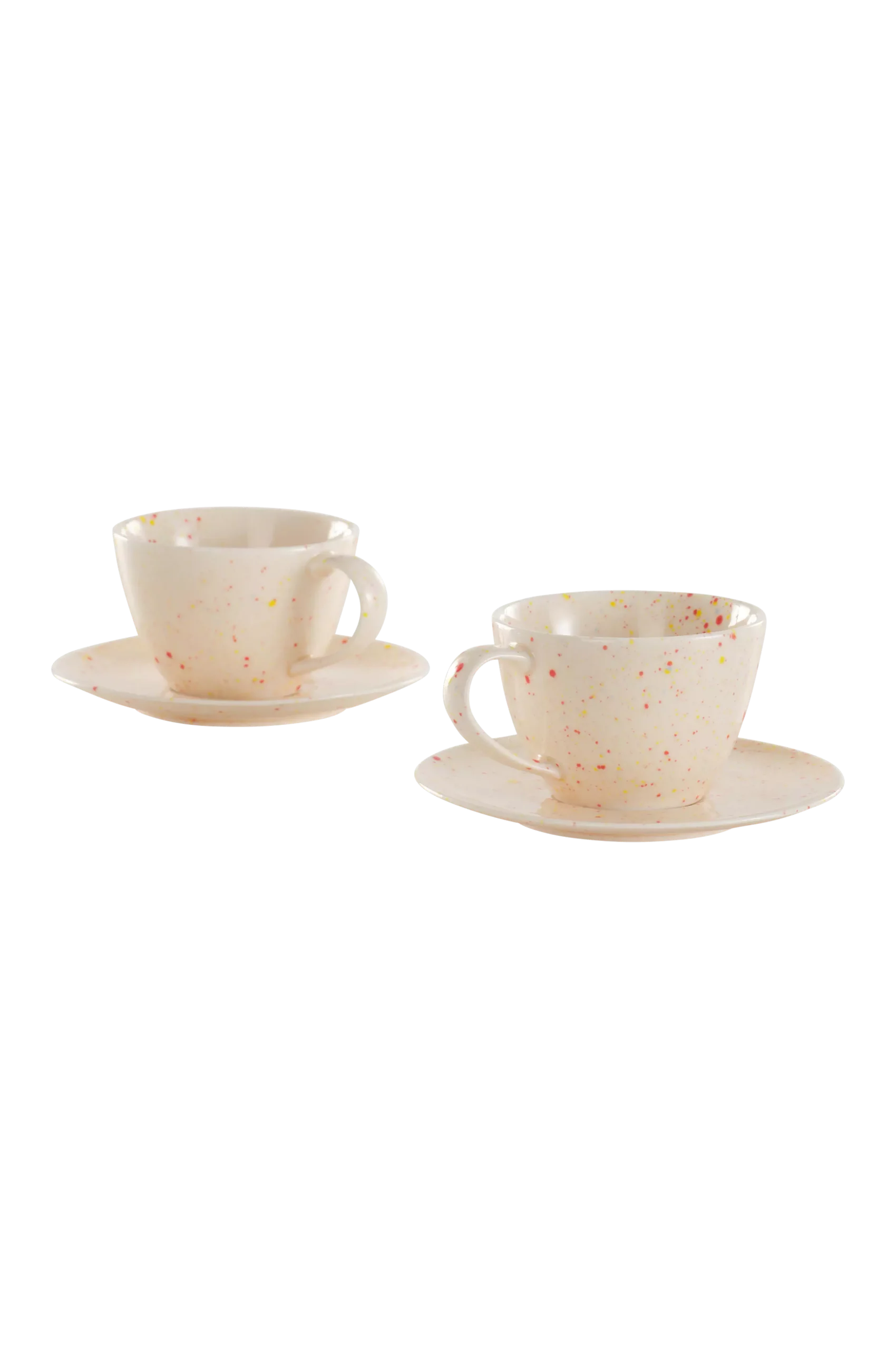 SPRINKLE kopp med tefat 2-pack