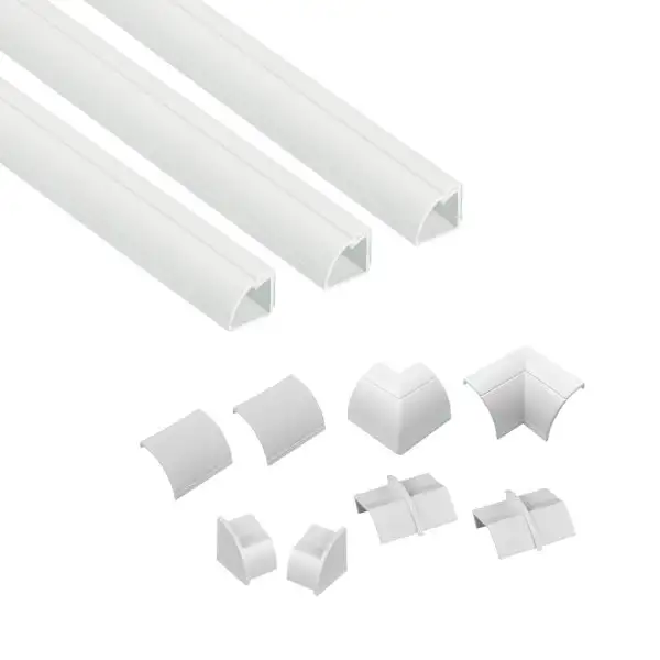 Kabelkanalset d-line 22x22 mm Vit