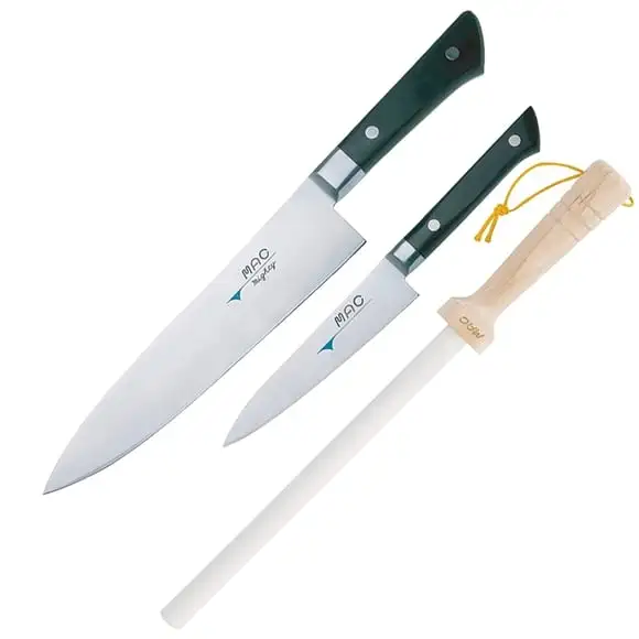 Knivset MAC Mighty presentförpackning 2 knivar samt Bryne